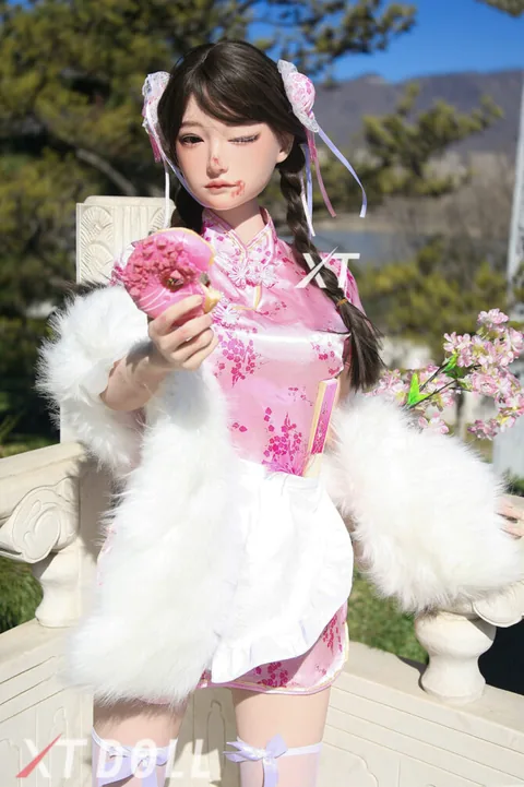 157cm 5ft1 D-cup Meng Ling Silicone(XT-bym16-C) — full body doll